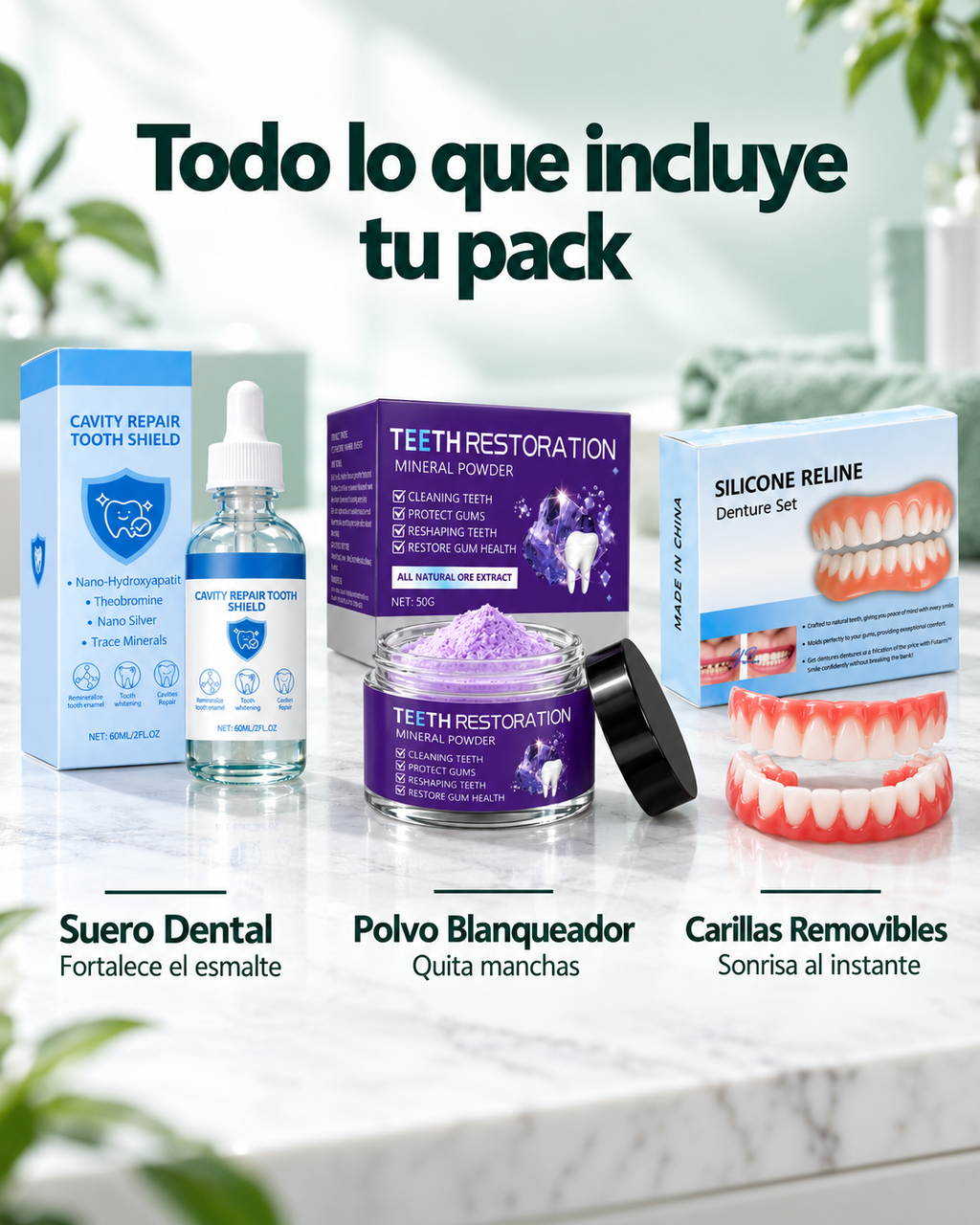 Pack Sonrisa Completa 3 en 1
