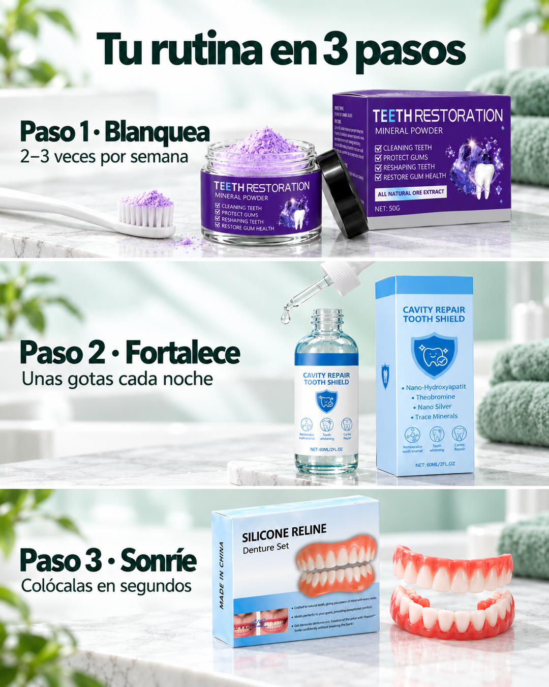 Rutina Pack Sonrisa